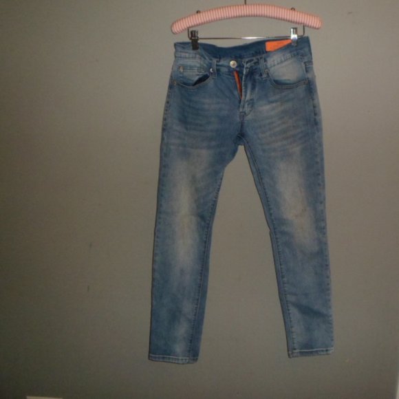 Genes Shop Bowery Slim Fit Skinny Jean Size 28x30 #PURPLE3 - Picture 1 of 5